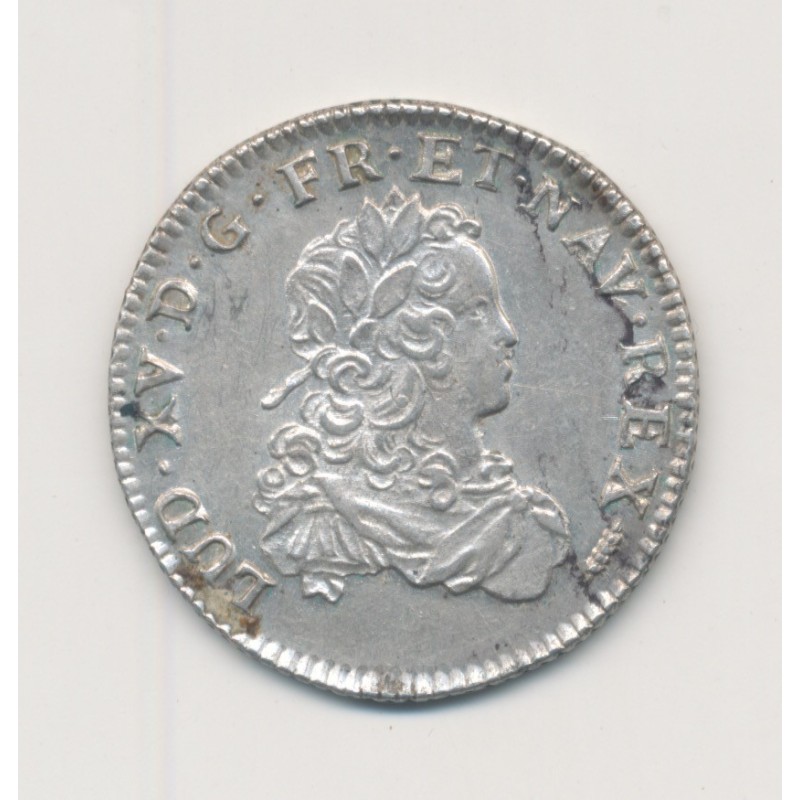 Louis XV - 1/3 écu de France - 1722 X Amiens - SUP+
