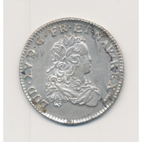 Louis XV - 1/3 écu de France - 1722 X Amiens - SUP+