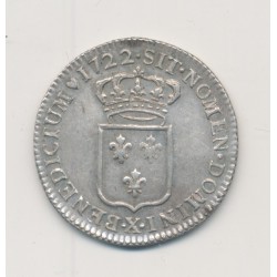 Louis XV - 1/3 écu de France - 1722 X Amiens - SUP+ 2