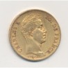 Charles X - 40 Francs Or - 1830 A Paris - Tranche en creux - TTB