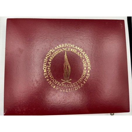 Coffret 3 Médailles - Général De Gaulle - De Jaeger 110mm - bronze doré à l'or pur