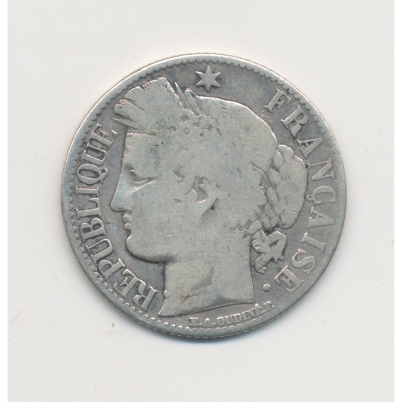 Cérès - 1 Franc - 1871 K Bordeaux - B