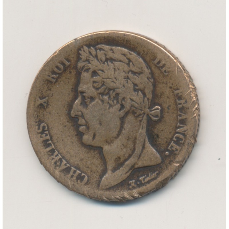 Colonies générales - 5 centimes 1829 A Paris - Charles X - B/TB