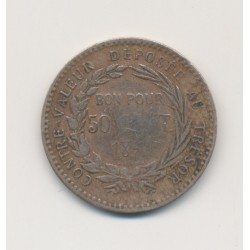 Martinique - 50 centimes - 1897 - TB+ 2