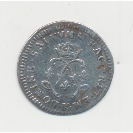 Louis XIV - 4 Sols aux 2L - 1692 K Bordeaux - TB+