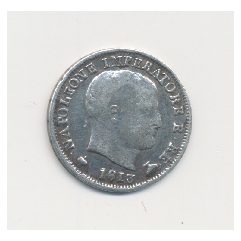 Italie - 10 Soldi 1813 M - TB/TB+