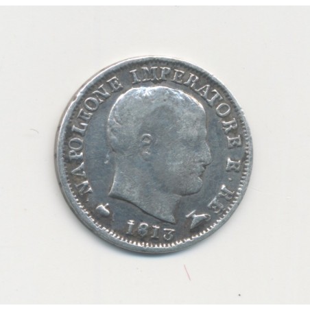 Italie - 10 Soldi 1813 M - TB/TB+