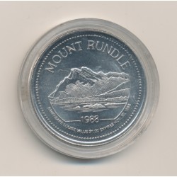 Canada - 1 Dollar 1988 - Mount rundle - token - nickel - FDC