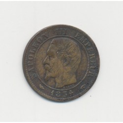 1 Centime Napoléon III - Tête nue - 1854 A Paris - TB