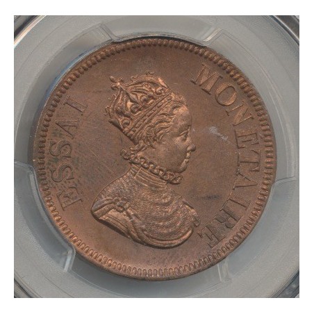 10 Centimes 1839 Essai Louis XIII - PCGS SP64RB 83615782