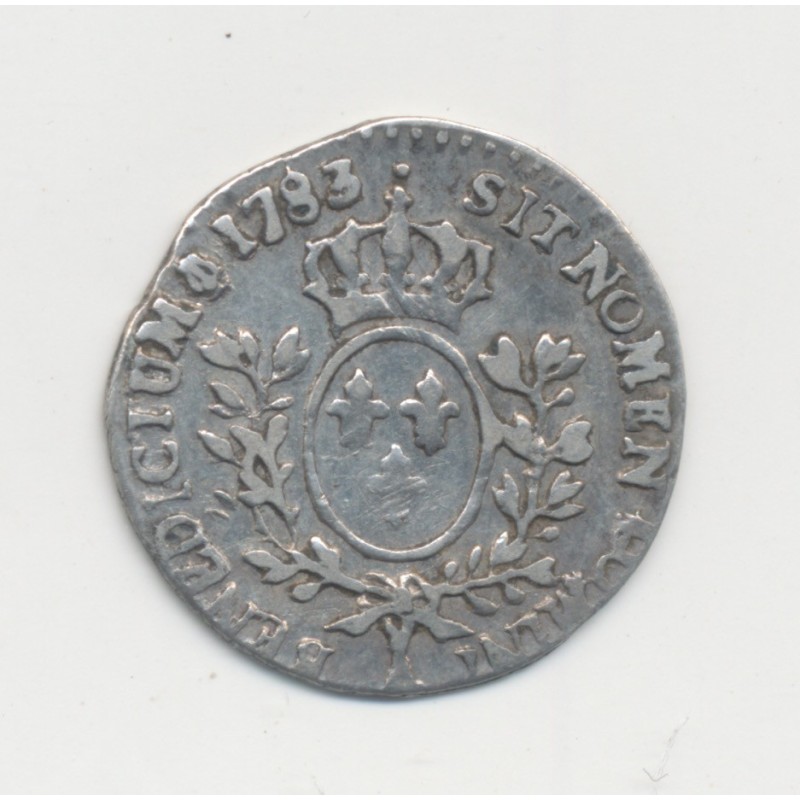 Louis XVI - 1/20 écu - 1783 A Paris - buste fort - TTB