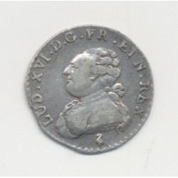 Louis XVI - 1/20 écu - 1783 A Paris - buste fort - TTB