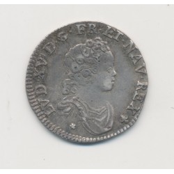 Louis XV - 1/10 écu vertugadin - 1716 K Bordeaux - TTB+