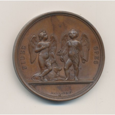 Médaille - Henri V - cuivre - 36mm - SUP