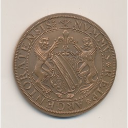 Médaille - Cercle numismatique d'Alsace - cinquantenaire - 1975 - bronze - SPL
