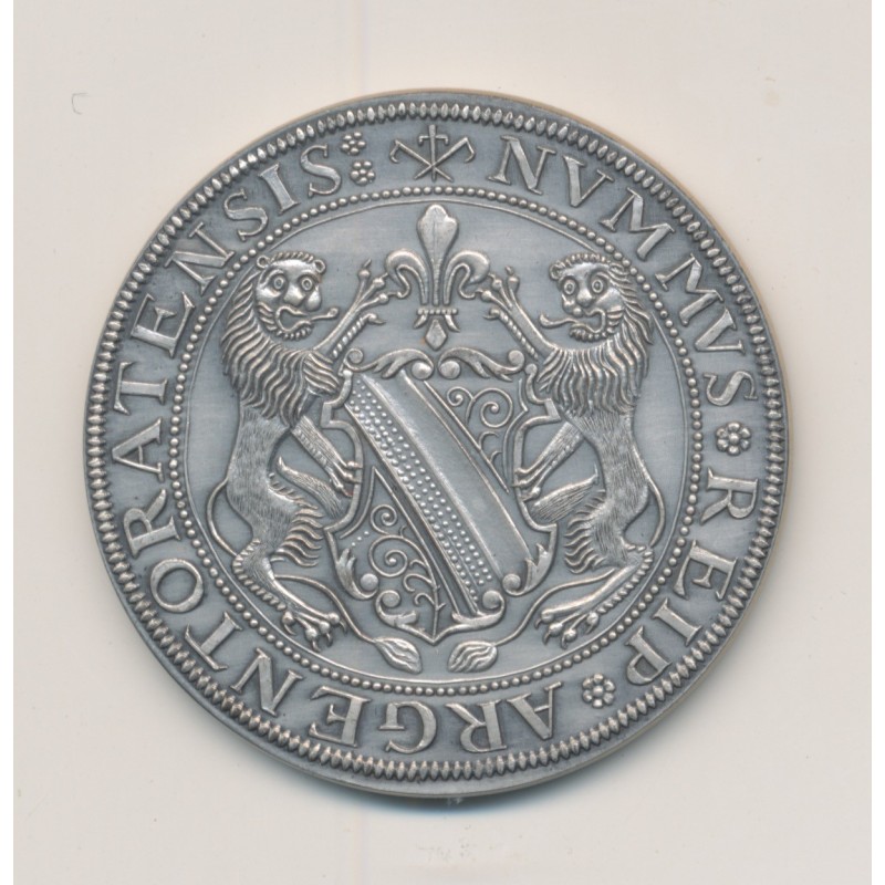 Médaille - Cercle numismatique d'Alsace - cinquantenaire - 1975 - argent - SPL