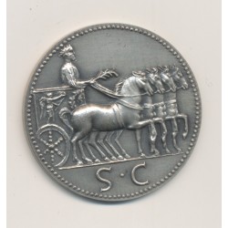 Médaille - antiquisante - Italie - argent 22g - 36mm - SPL