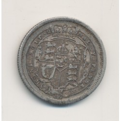 Angleterre - Shilling 1817 - George III - argent - TTB+ 2