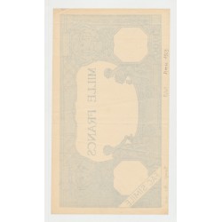 Billet publicitaire - 1000 Francs Fac similé 2