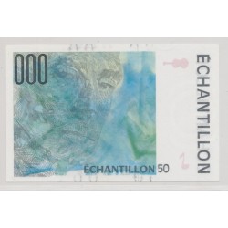 Billet 50 échantillon  2