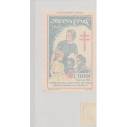 Lot 2 Timbres - préserver 1955 - Petit et grand format 2