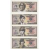 Billet Fantaisie - Série 4 Billets BEATLES