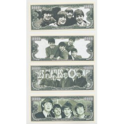 Billet Fantaisie - Série 4 Billets BEATLES 2