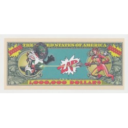 Billet Fantaisie - COMICS/SUPERHEROS - 1 million dollar 2