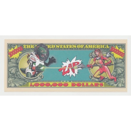 Billet Fantaisie - COMICS/SUPERHEROS - 1 million dollar