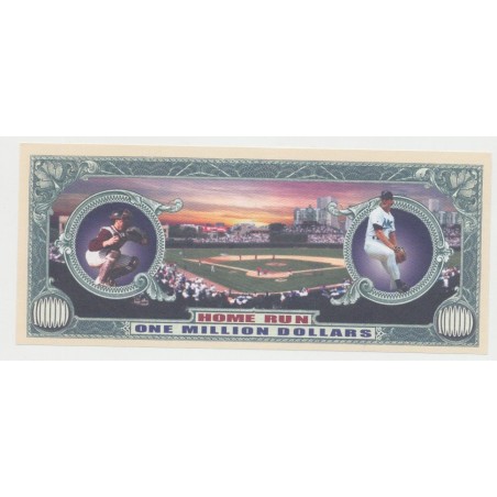 Billet Fantaisie - BASEBALL - 1 million dollar