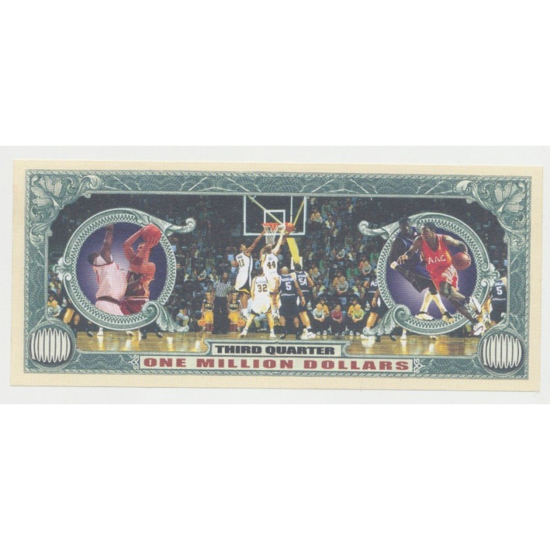 Billet Fantaisie - BASKET - 1 million dollar