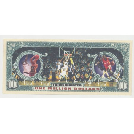 Billet Fantaisie - BASKET - 1 million dollar