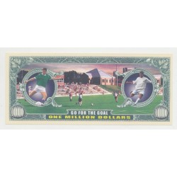 Billet Fantaisie - FOOTBALL - 1 million dollar 2