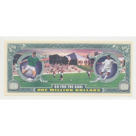 Billet Fantaisie - FOOTBALL - 1 million dollar