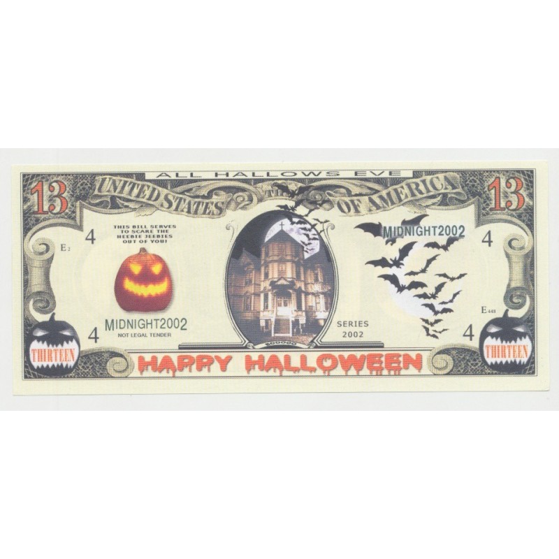 Billet Fantaisie - HAPPY HALLOWEEN - 13