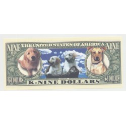 Billet Fantaisie - DOGS/CHIENS - 9 Dollars 2