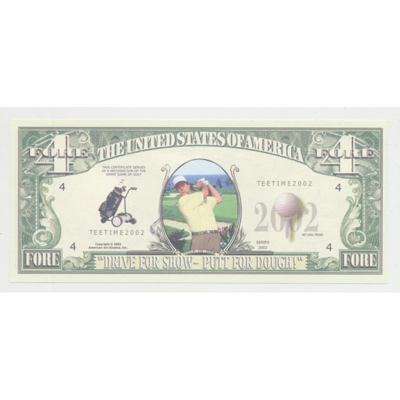 Billet Fantaisie - GOLF - 4