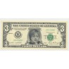 Billet Fantaisie - Hillary Clinton - 3 dollars