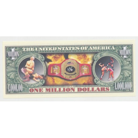 Billet Fantaisie - CATCH/WRESTLE 2002 - 1 million dollar
