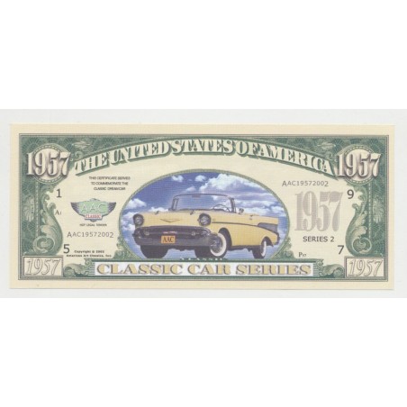 Billet Fantaisie - CLASSIC CAR SERIES 1957