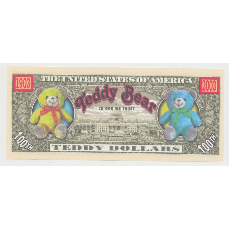 Billet Fantaisie - TEDDY BEAR - 2003