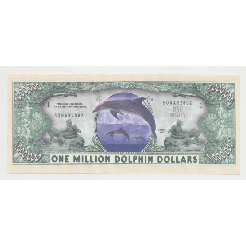 Billet Fantaisie - DAUPHIN - 1 million dollar