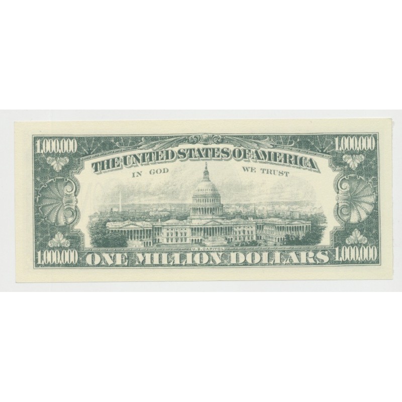 Billet Fantaisie - STATUE DE LA LIBERTÉ - 1 million dollar