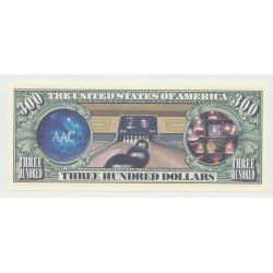 Billet Fantaisie - BOWLING - 300 DOLLARS 2