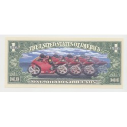 Billet Fantaisie - ROAD WARRIOR/MOTO - 1 million dollar 2