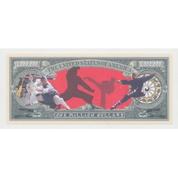 Billet Fantaisie - ART MARTIAL - 1 million dollar 2