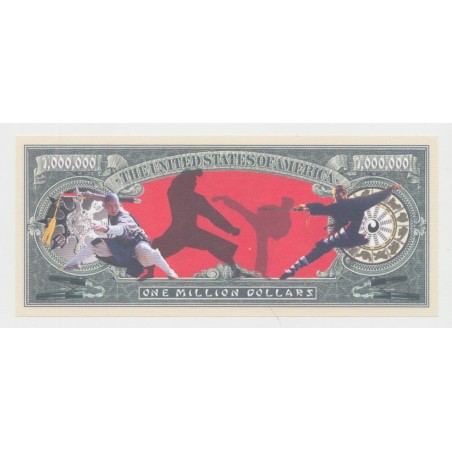 Billet Fantaisie - ART MARTIAL - 1 million dollar