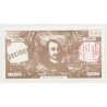 Billet publicitaire - 100 Francs Corneille specimen - problème d'argent