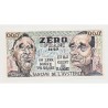Billet publicitaire - Zéro Franc - Banque de l'austérité 