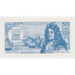 Billet publicitaire - 50 Francs Racine - Fernand Nathan 2